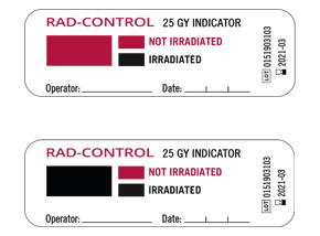 blood irradiation indicator